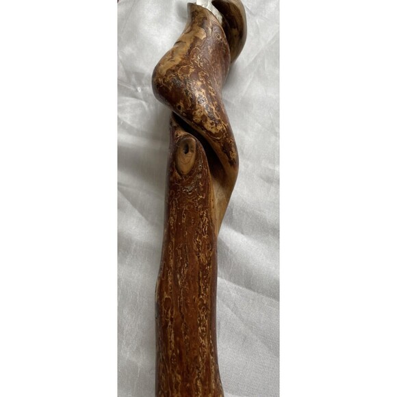 Wizard wand hand made of Texas sassafras wood and an Arkansas mined crystal - Picture 13 of 14